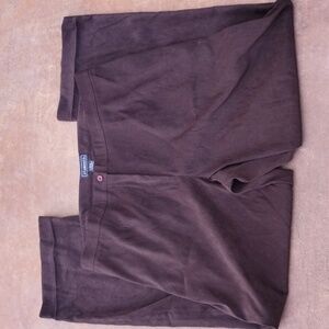 Elementz Brown Dressy Suede Like Pants